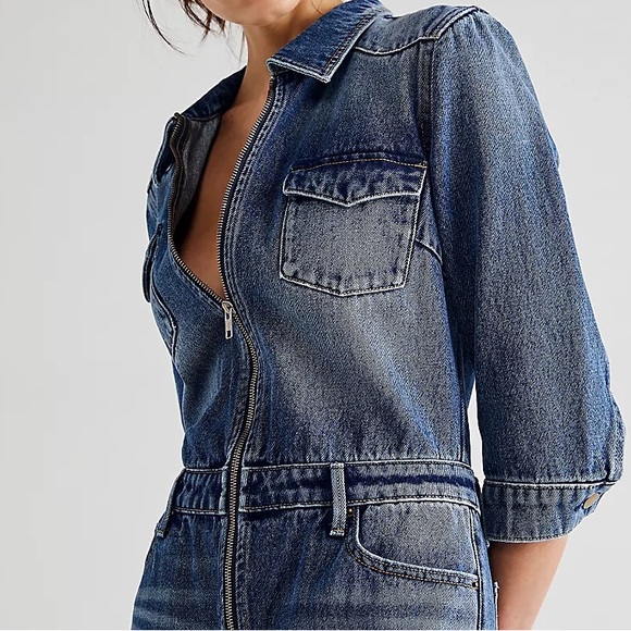 Driftwood Embroidered Love It Jumpsuit - Picture 4 of 4